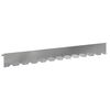 vidaXL Margine pentru gazon 30 buc. 102 x 10 x 4 cm Oțel Argintiu