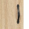 vidaXL Dulap de perete, stejar sonoma, 34,5x34x90 cm, lemn prelucrat
