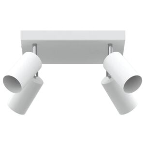 vidaXL Spot de tavan Alb 26 x 26 x 16 cm Metal