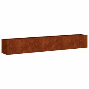 vidaXL Jardinieră Rusty 280x40x40 cm Oțel pentru intemperii