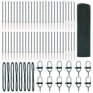 vidaXL St&acirc;lp de gard. Verde