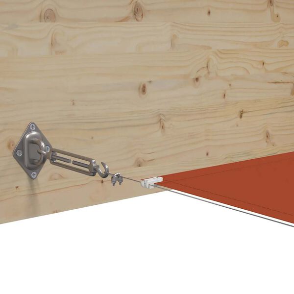 vidaXL Copertină verticală, teracotă, 180x1000 cm, țesătură Oxford