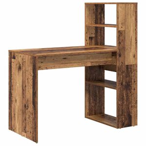 vidaXL Birou Lemn Vechi Lemn prelucrat 113 x 54 x 120 cm