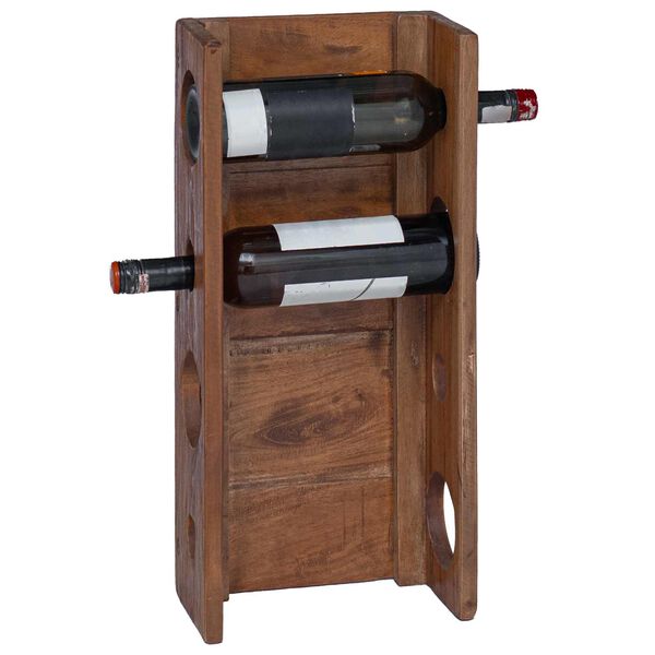 vidaXL Rastel Maro 24 x 13 x 54 cm Lemn masiv de mahon