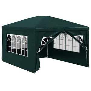 vidaXL Cort de petrecere, verde, 3 x 4 m