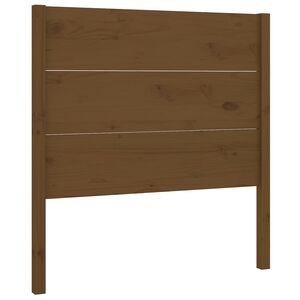 vidaXL Tăblie de pat, maro miere, 81x4x100 cm, lemn masiv de pin