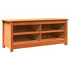 vidaXL Bancă cu spațiu de depozitare Maroniu cerat 110 x 38 x 45,5 cm