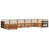 vidaXL Set de canapele de exterior 7 buc. natural