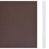 vidaXL Panou de intimitate grădină, maro, 35x0,19 m, PVC