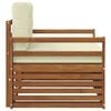 vidaXL Set de canapele de exterior Lemn de acacia solid și poliester