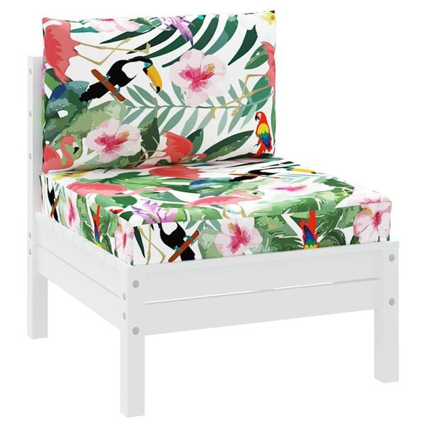 vidaXL Perne pentru paleți, 2 buc., multicolor, țesătură oxford