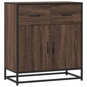 vidaXL Bufetă Stejar maro 68x35x76 cm Lemn prelucrat