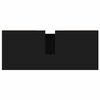 vidaXL Dulap pentru baie, negru, 80x33x60 cm, lemn compozit