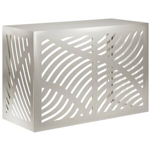 vidaXL Husă pentru aer condiționat Argintiu 90 x 40 x 60 cm