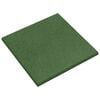 vidaXL Plăci de Protecție la Cădere 24 pcs Verde 50 x 50 cm Cauciuc