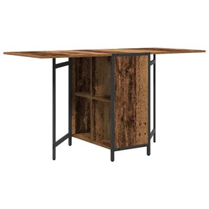 vidaXL Masă de dining 144 x 60 x 75 cm Lemn prelucrat Lemn vechi