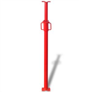 vidaXL Prop Acrow Roșu 180 x 12,5 x 12,5 cm Oțel cu un Finisaj Vopsit
