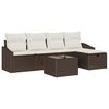vidaXL Set de canapea 6 buc. poliratan