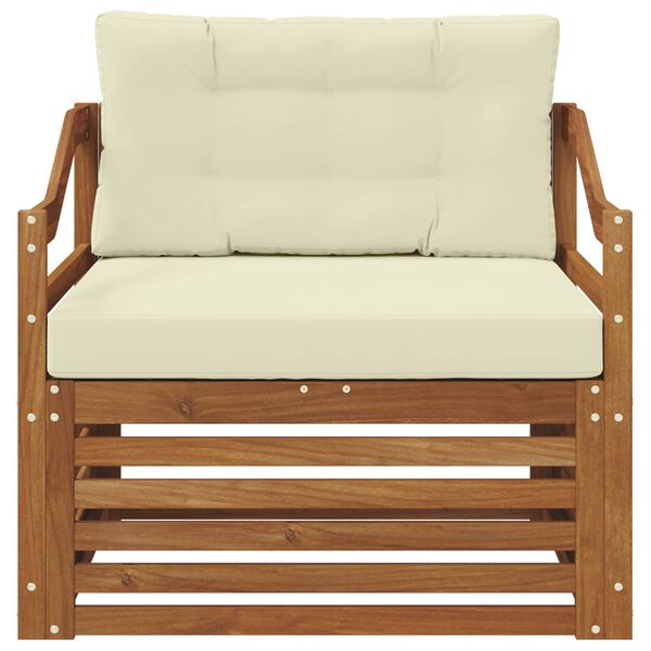 vidaXL Set de canapele de exterior Lemn Solid de Acacia natural