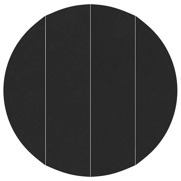 vidaXL Folie pentru Bază de Piscină Negru &Oslash; 458 x 0,2 cm