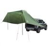 vidaXL Cort pentru mașină 350 x 250 cm Verde Poliester și oțel