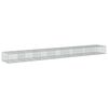 vidaXL Coș gabion cu capac, 700x100x50 cm, fier galvanizat