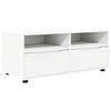 vidaXL Cabinet TV 100 x 48 x 43 cm Alb Lemn prelucrat