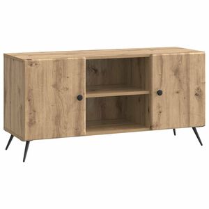 vidaXL Cabinet TV Stejar Artizanal 102 x 34,5 x 50 cm Lemn prelucrat
