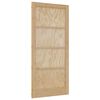 vidaXL Ușă de interior 93 x 202 cm placaj natural