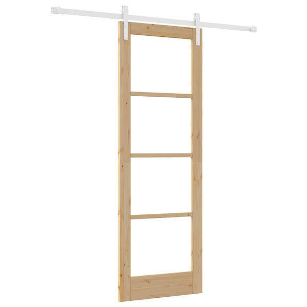 vidaXL Ușă glisantă ORKDAL natural 73,5 x 211 cm