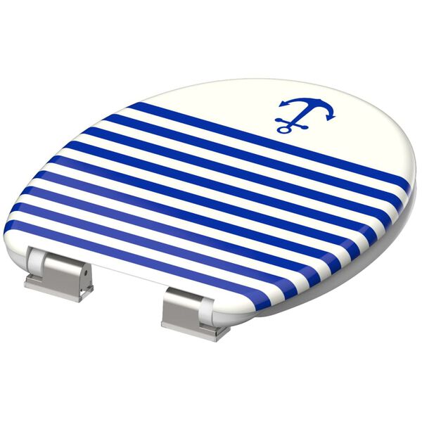 SCH&Uuml;TTE Scaun de toaletă cu &icirc;nchidere silențioasă &bdquo;NORTH SEA&rdquo;