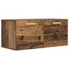 vidaXL Dulap de perete Montare pe perete Lemn vechi 80 x 36,5 x 35 cm
