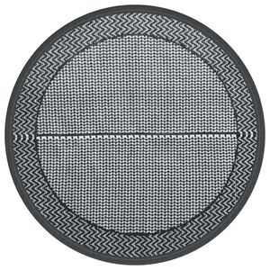 vidaXL Covor de exterior, ARAKIL gri, &Oslash;160 cm, PP