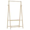 vidaXL Cuier pentru haine cu rafturi, 96x45,5x150,5 cm, bambus