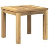 vidaXL Masă de cafea Alb spală 40 x 40,5 x 36 cm Lemn Solid de Acacia