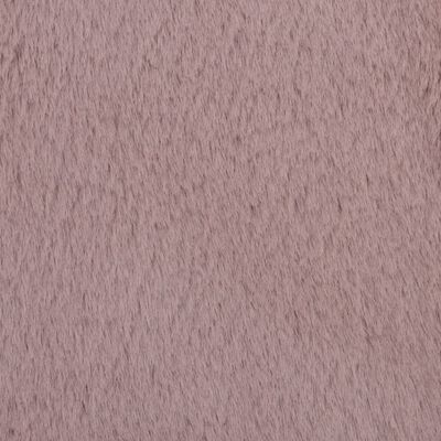 vidaXL Covor, roz învechit, 200x300 cm, blană ecologică de iepure