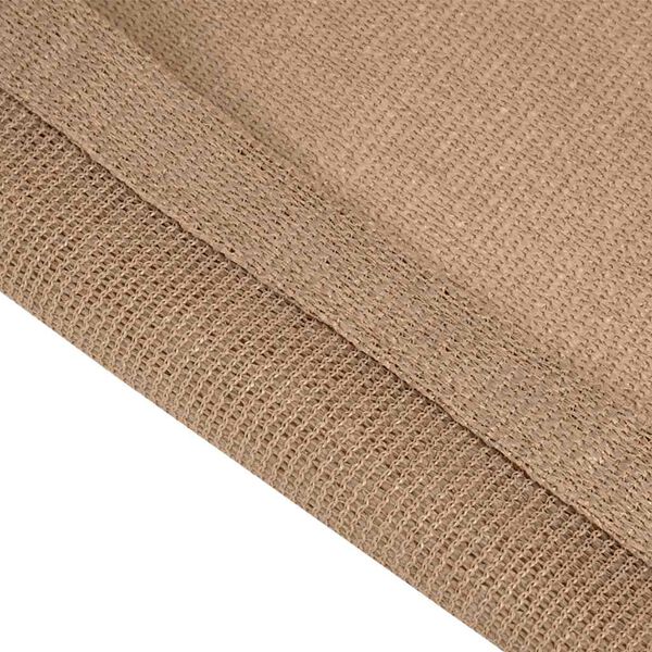 vidaXL Covor pentru cort, gri taupe, 250x350 cm