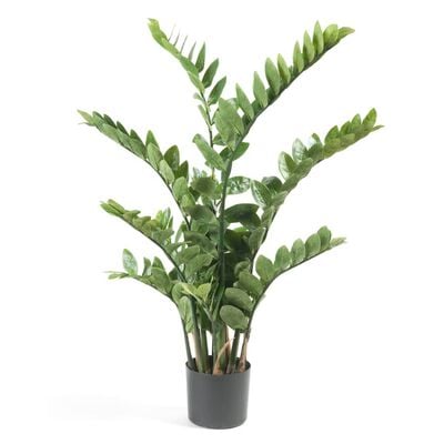 Emerald Plantă artificială Zamioculcas, verde, 110 cm, 11.662C