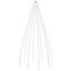 vidaXL Lumini pentru bradul de Crăciun 180 LED-uri Alb rece 180 cm
