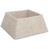 vidaXL Guler pentru Pomul de Crăciun Alb 60 x 60 x 28 cm