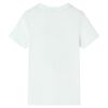 Tricou pentru copii cu mâneci scurte, ecru, 92