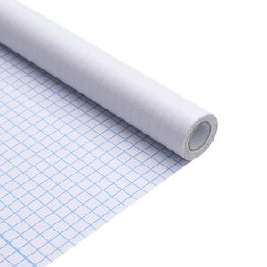 vidaXL Folie pentru feronerie autoadezivă Gri Fros 45 x 500 cm PVC