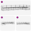 vidaXL Set de canapele de exterior 6 pcs natural Lemn Solid de Acacia