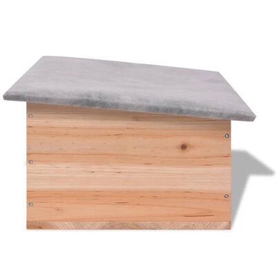 vidaXL Casă pentru arici, 45 x 33 x 22 cm, lemn