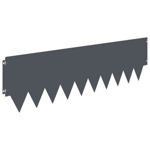 vidaXL Margine pentru gazon 20 pcs metal