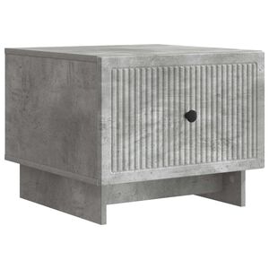 vidaXL Masă de cafea Gri Beton 49 x 50 x 40 cm Lemn prelucrat