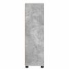 vidaXL Dulap de Baie Gri din beton 30,5 x 30 x 101 cm Lemn compozit