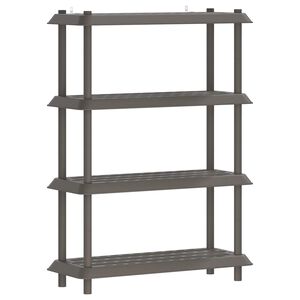 vidaXL Unitate de rafturi 4 niveluri 100 x 40 x 136,5 cm PP