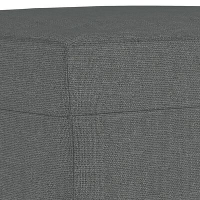 vidaXL Taburet, gri închis, 60x50x41 cm, material textil