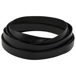 vidaXL Curea Din Piele Negru 200 x 2 cm Piele